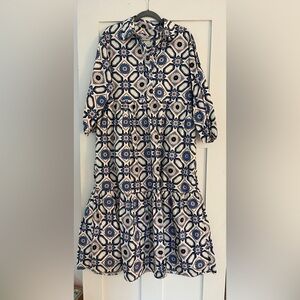 Anthropologie - Bettina Tiered Shirt Dress by Maeve